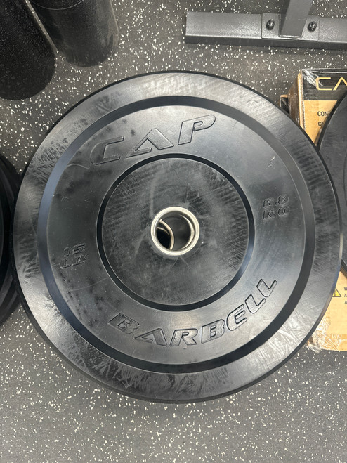 Vist Large View of Product Image Which is New 15-LB OLYPIC BUMPER PLATE 10558-CAPOPR2-015