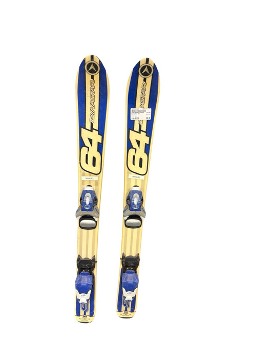 Vist Large View of Product Image Which is Used Dynastar 64 Boys DH Ski/Binding White 90 cm