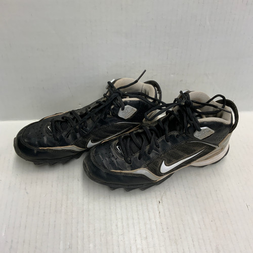 Used Nike LAND SHARK BB/SB Cleats Black Junior 04.5 11762-S000057725