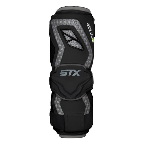Vist Large View of Product Image Which is New Cell VI Lacrosse Arm Guards Blk Md