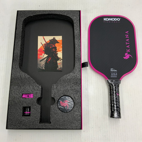Used KOMODO KATANA PINK BOX SET Pickleball Racquet Pink 11762-S000057752