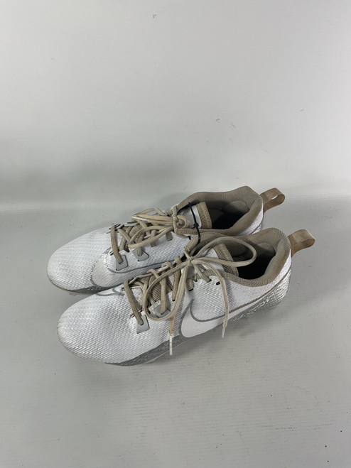 Vist Large View of Product Image Which is Used Nike Adult FB Cleats White Senior 11