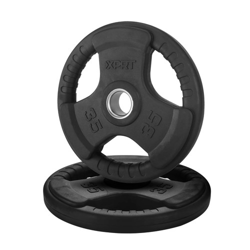 Vist Large View of Product Image Which is New 35lb 1" Rubber Grip Plate