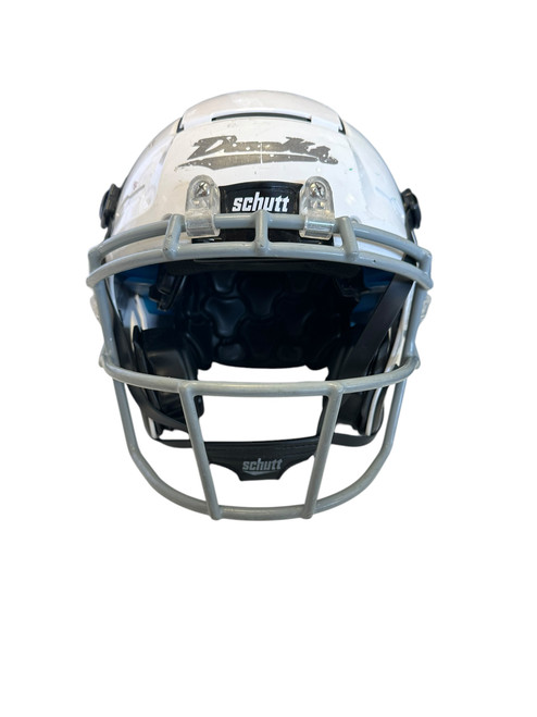 Used Schutt F7 LX1 FB Helmet White MD 11706-S000340937