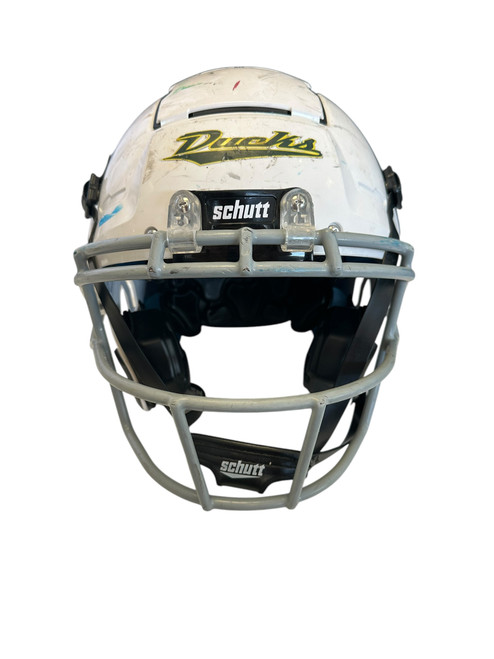Used Schutt F7 FB Helmet White LG 11706-S000342829