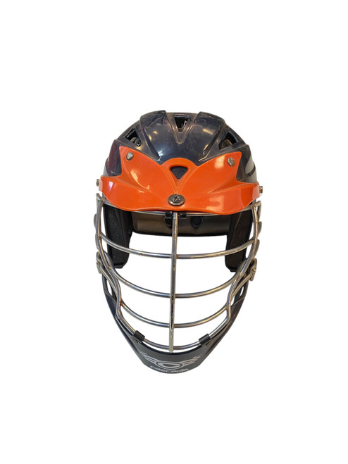 Vist Large View of Product Image Which is Used Cascade CPXR Lacrosse Helmet Navy Blue One Size