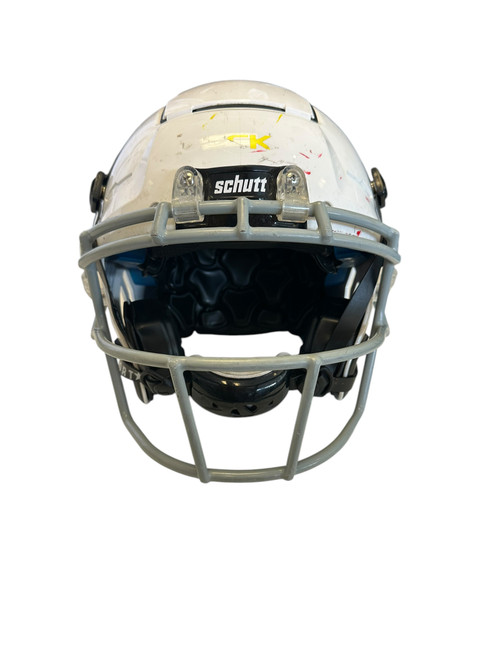 Used Schutt F7 LX1 FB Helmet White LG 11706-S000340904
