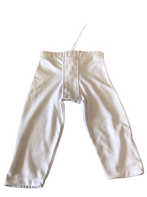 Vist Large View of Product Image Which is Used Champro Youth FB Integrated Pants White LG