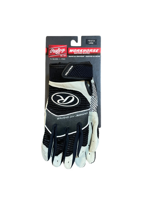 Vist Large View of Product Image Which is New Rawlings Workhorse YTH SM BLK