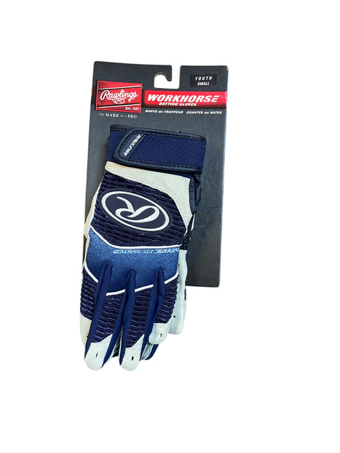 Vist Large View of Product Image Which is New Rawlings Workhorse YTH MD NVY