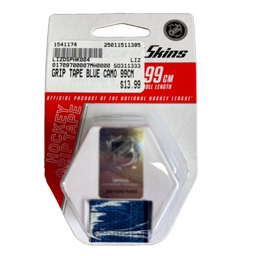 Vist Large View of Product Image Which is New GRIP TAPE BLUE CAMO 99CM