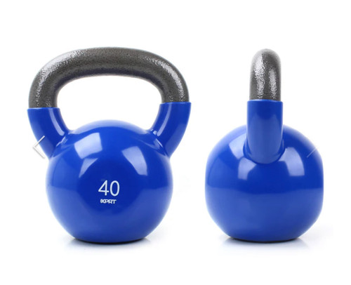 Vist Large View of Product Image Which is New 40LB VINYL KETTLEBELL DKBL