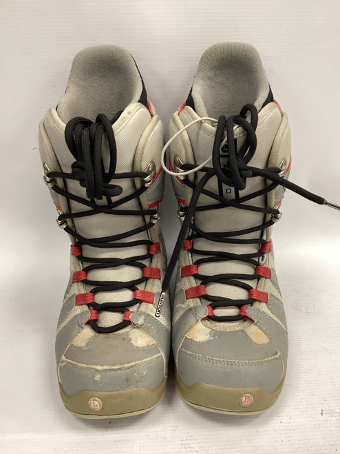 Vist Large View of Product Image Which is Used Burton MOTO Womens Snowboard Boots Grey Senior 5