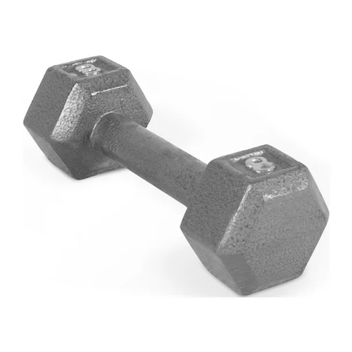 Vist Large View of Product Image Which is CAP Cast Iron Grey Dumbbell 8lb #SDG008