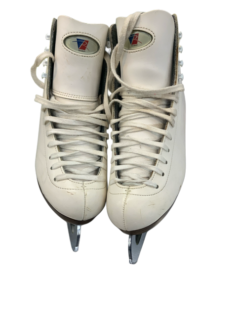 Vist Large View of Product Image Which is Used Riedell 117W WomensFigure Skate White Senior 4.5