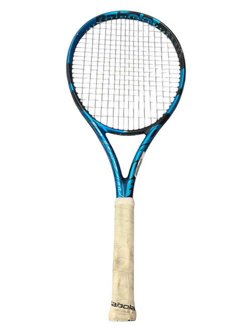 Vist Large View of Product Image Which is Used Babolat PURE DRIVE LITE Adult Tennis Racquet Royal Blue 4 1/4" 11733-S000181869