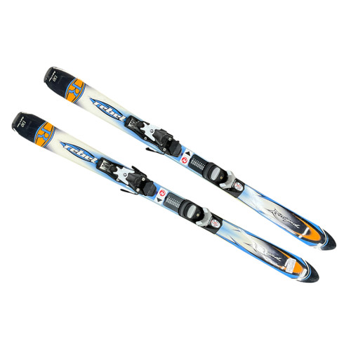 Used Rossignol REBEL Boys DH Ski/Binding Royal Blue 130 cm 11484-S000272091