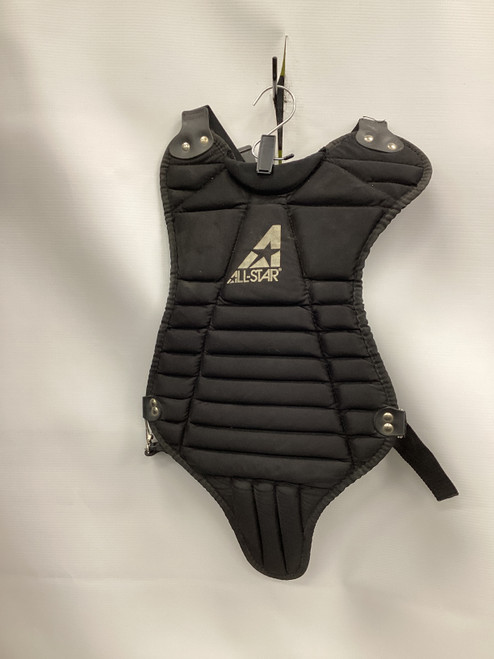Vist Large View of Product Image Which is Used All Star CP33 Catchers Chest Protector Black Youth