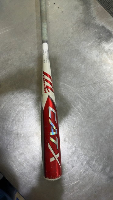 Vist Large View of Product Image Which is Used Marucci CAT X MSBCX8 BB/SB USSSA 2 3/4 Bat 31"