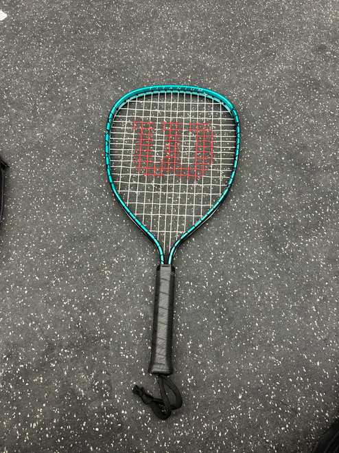 Used Wilson DIMENSION Adult Racquetball Racquet Teal Unknown 11162-S000421608