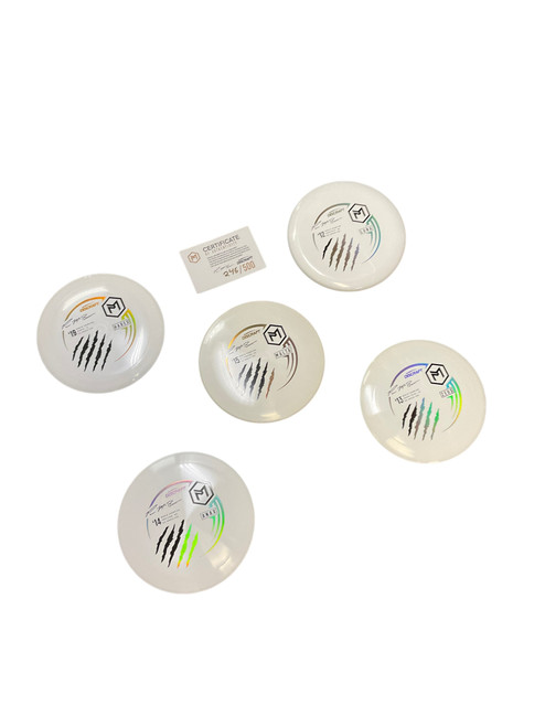 Discraft 5 Claw Paul McBeth 5 Piece Set Vist Large View of Product Image Which is Discraft 5 Claw Paul McBeth 5 Piece Set