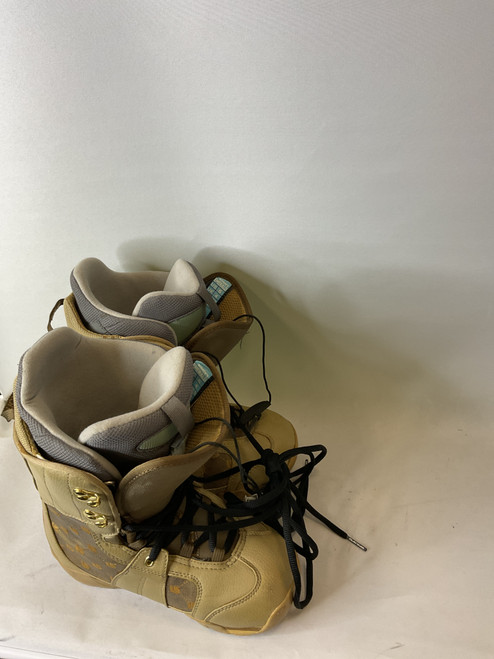 Vist Large View of Product Image Which is Burton EMERALD Womens Snowboard Boots Brown Senior 6