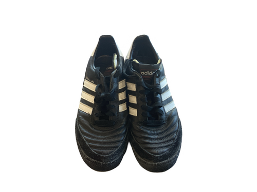 Vist Large View of Product Image Which is Used Adidas Soccer Indoor Shoes Black Junior 04.5 11830-S000031006