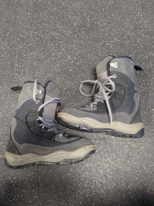 Vist Large View of Product Image Which is Used BOOTS Boys Snowboard Boots Black Junior 06