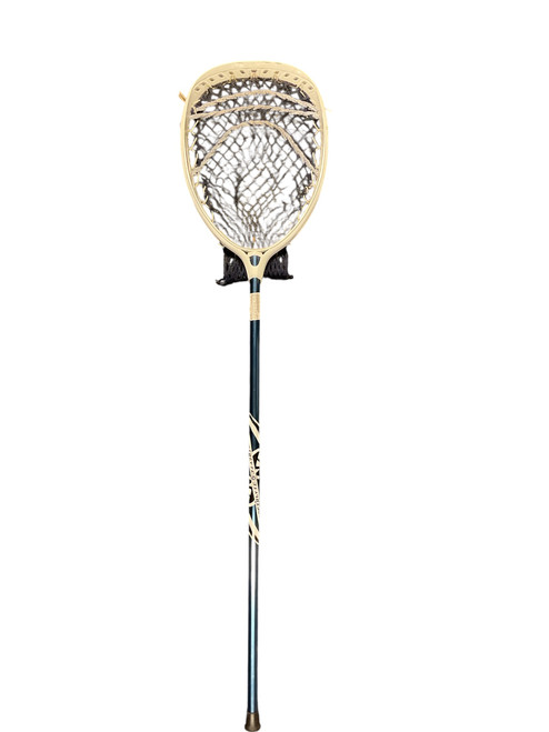 Vist Large View of Product Image Which is Used Warrior GOALIE STICK AND HEAD Men Def/LSM Complete Stick Navy Blue