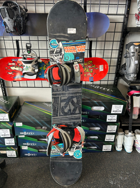 Vist Large View of Product Image Which is Used K2 BOARD Mens Board/Bindings Black 142 cm