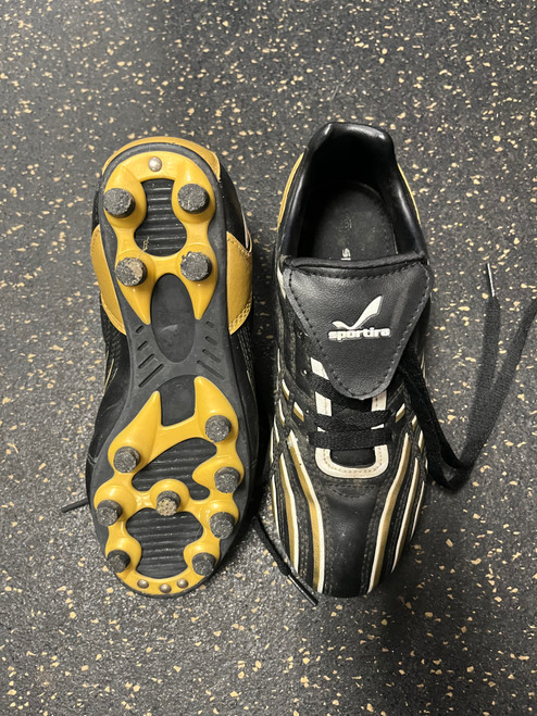 Vist Large View of Product Image Which is Used SPORTIRA Soccer Cleats Black Junior 02.5 11774-S000078669