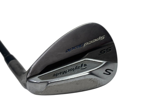 Vist Large View of Product Image Which is Used Taylormade SPEEDBLADE Golf Wedge Mens RH Sand Wedge 35.75" w/ Velox T 75g S-Flex Shaft