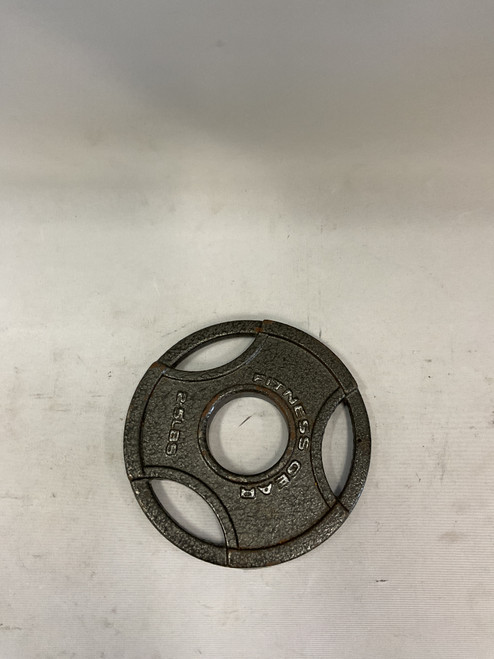 Vist Large View of Product Image Which is Used Fitness Gear Olympic Plate (Each) 2.5 lb