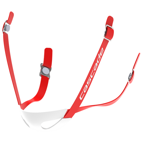 Cascade Chin Strap Red/White #5000229