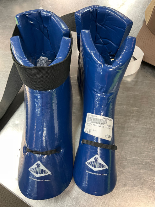 Vist Large View of Product Image Which is Used Century Martial Arts Foot Pads Royal Blue MD