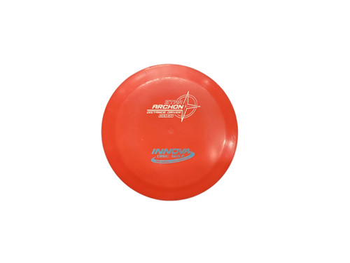 Vist Large View of Product Image Which is Used Innova STAR ARCHON Disc Golf Driver Red 11846-S000084294