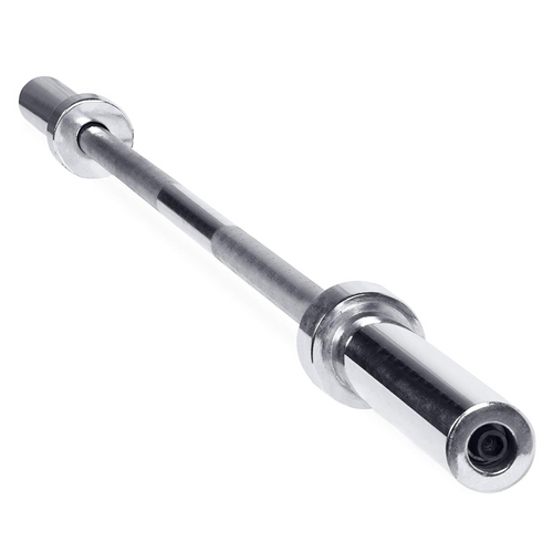Vist Large View of Product Image Which is CAP 7ft Chrome Solid Olympic Bar #OBIS85