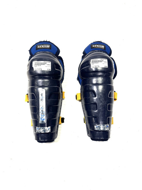 Used Itech SG105 Youth Shin Guards Navy Blue 10 1/2" 11860-S000285112