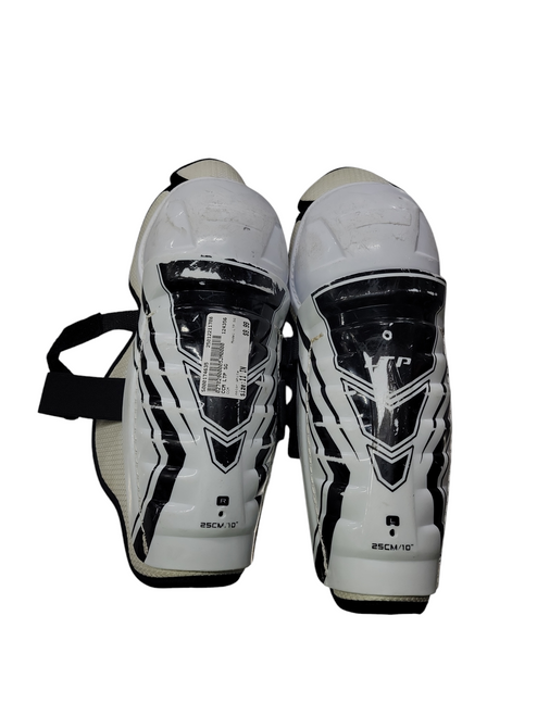 Used CCM LTP SG Youth Shin Guards White 11" 11708-S000174635