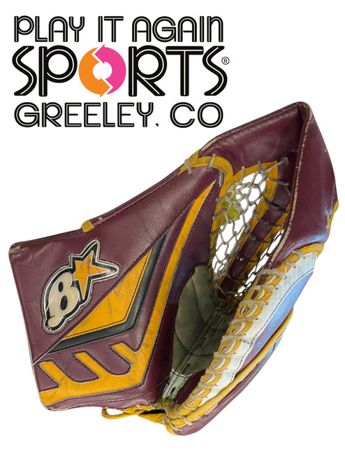 Used Brians BURKHARDT Senior Goalie Catcher Maroon 11856-S000016006