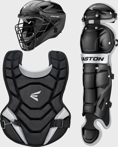 Vist Large View of Product Image Which is Easton Black Magic 2.0 Junior Catcher's Set Black #E00684797