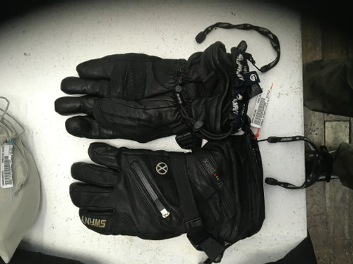 Used Swannys Outerwear Mens Gloves Black SM 11443-S000190389