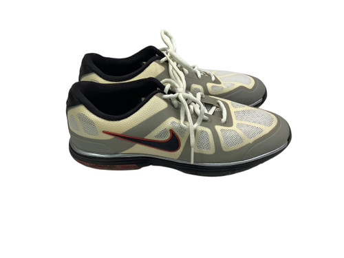 Used Nike HYPERFUSE Mens Golf Shoes White/Black/Red Senior 10.5 11347-S000239076