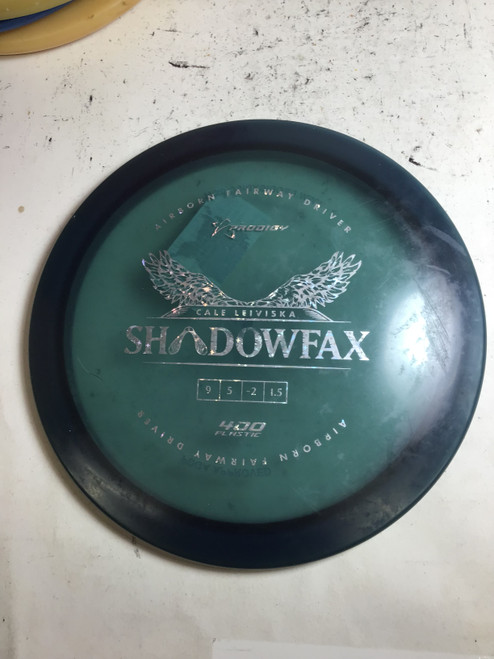 Vist Large View of Product Image Which is Used Prodigy Disc 400 SHADOWFAX Disc Golf Driver Navy Blue 177g 10105-S000273373