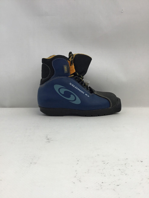 Vist Large View of Product Image Which is Used Salomon Boys SNS XC Ski Boots Royal Blue YT-11 10801-S000242616