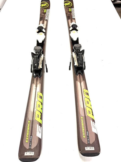 Vist Large View of Product Image Which is Used Rossignol EXPERIENCE EPRO Mens DH Ski/Binding Brown 150 cm