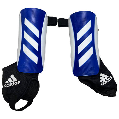 Used Adidas HG3638 Soccer Shin Guards Junior Royal Blue MD 11730-S000062332