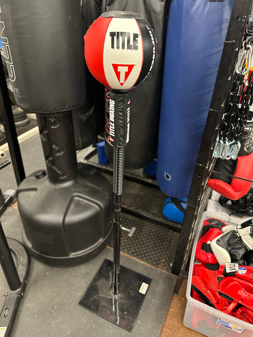 Vist Large View of Product Image Which is Used Title TITLE BOG STAND Boxing Bag Stand