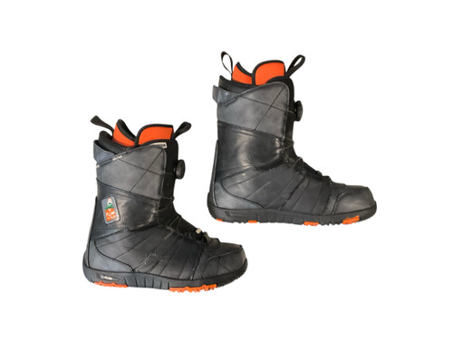 Used Flow MICRON BOA Boys Snowboard Boots Black Junior 05 11512-S000217782 Vist Large View of Product Image Which is Used Flow MICRON BOA Boys Snowboard Boots Black Junior 05