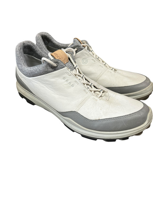 Used Ecco Mens Golf Shoes White Senior 13 11833-S000161455